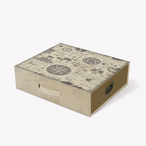 Custom Printed Suitcase Style Boxes | Packagingblue.com