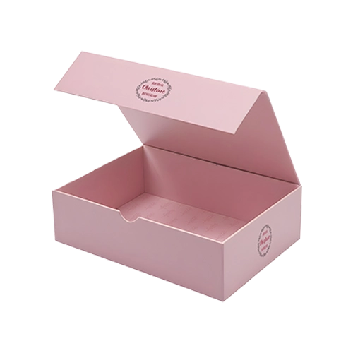 Collapsible book style box with PMS (pantone) color printing and decent matte finish