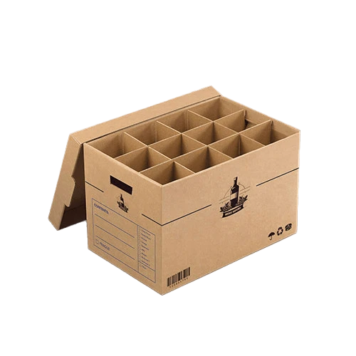 Product Insert used in a corrugated shipping box to separate consumer products and hardware tools